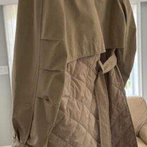 COACH Women's Long Trench Coat